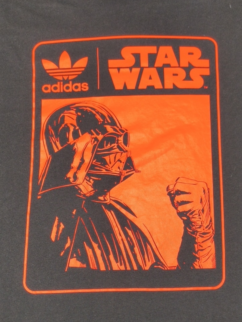 Limited adidas Star Wars Darth Vader Graphic Tee - Black with Red Print